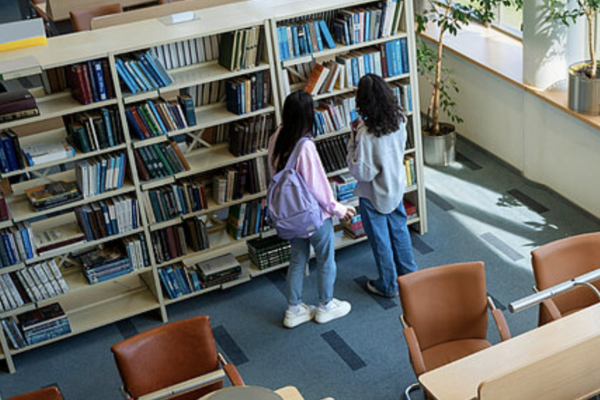 school library