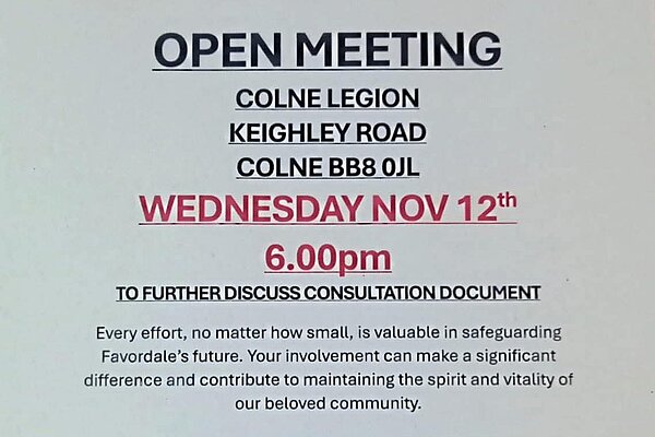 Favordale Meeting Nov 12