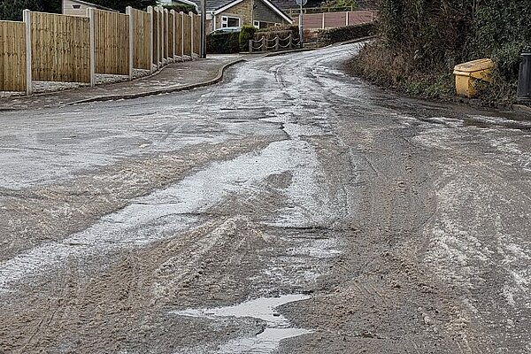 Noorgate Road Ice